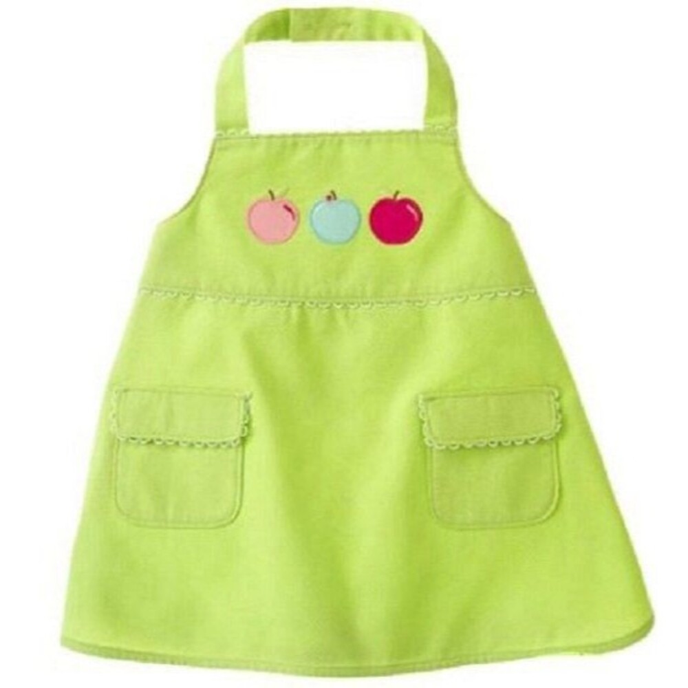 NWT Vtg Gymboree CANDY APPLE lime green pink halter sleeveless swing top shirt 8